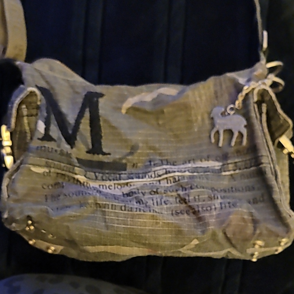 L.A.M.B. for Le Sportsac Music camouflage purse